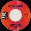 7inch Vinyl Single - Crazy Paving - Anytime Sunshine / Sweet Brandy