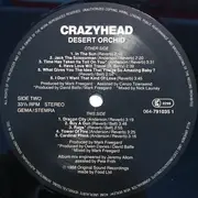 LP - Crazyhead - Desert Orchid