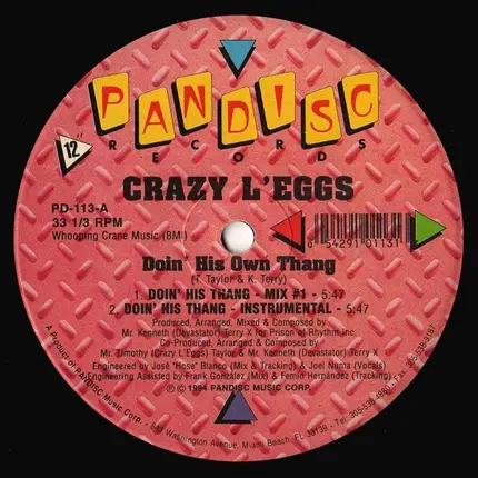 crazy l'eggs - Doin' His Own Thang