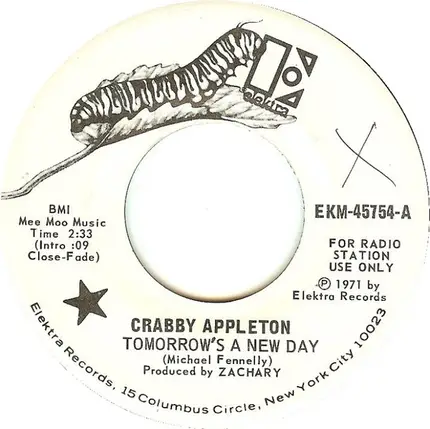 Crabby Appleton - Tomorrow's A New Day