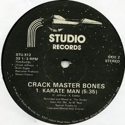 Crack Master Bones - Karate Man