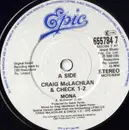 7inch Vinyl Single - Craig McLachlan & Check 1-2 - Mona