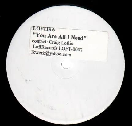 Craig S. Loftis - You Are All I Need