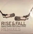 12inch Vinyl Single - Craig David Featuring Sting - Rise & Fall (Remixes)