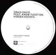 12inch Vinyl Single - Craig David - Hidden Agenda (Blacksmith Mixes)