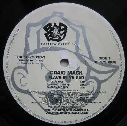 Craig Mack - Flava In Ya Ear (Remix)