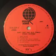 LP - Craig Ruhnke - Just Like The Old Times - +Obi, Insert
