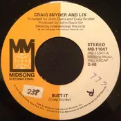 Craig Snyder - Bust It / Hold Me