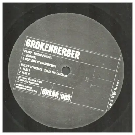 Cramp / Philipp Otterbach / Quartier Midi - GRKBR 003