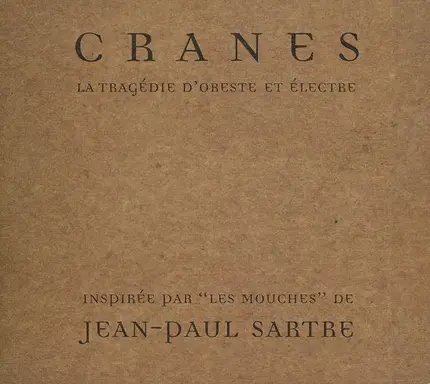Cranes - La Tragedie D'oreste Et Electre