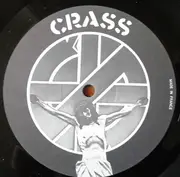 Double LP - Crass - Christ - The Album / Well Forked - But Not Dead - incl. Booklet + Poster