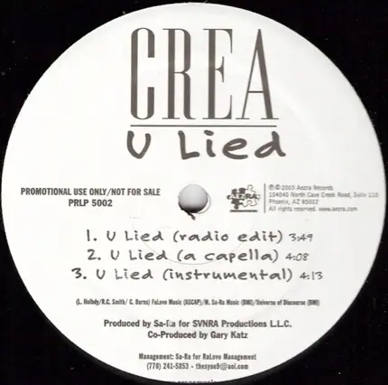 Crea - U Lied