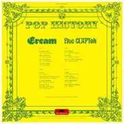 Double LP - Cream And Eric Clapton - Pop History - Gatefold