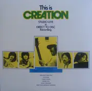 LP - Creation - This Is Creation Studio Live in Direct to Disc Recording - Direct Cutting