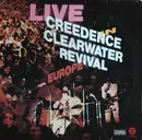 Double LP - Creedence Clearwater Revival - Live In Europe - Gatefold