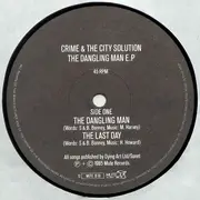 12inch Vinyl Single - Crime & The City Solution - The Dangling Man E.P.