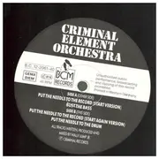 12inch Vinyl Single - Criminal Element Orchestra - Put The Needle To The Record ...Again! - Cover without center hole