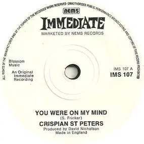 Crispian St. Peters - You Were On My Mind / Glandular Fever