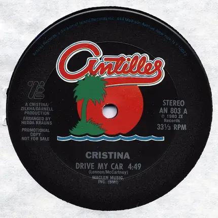 Cristina - Drive My Car