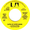 7inch Vinyl Single - Cristy Lane - Slippin' Up, Slippin' Around