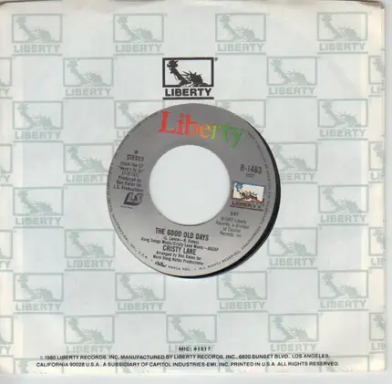 Cristy Lane - The Good Old Days / Do I Dare