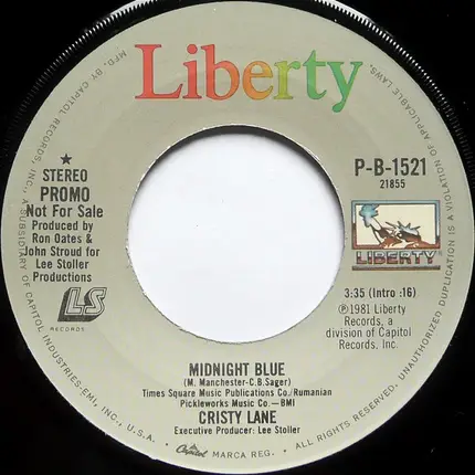 Cristy Lane - Midnight Blue