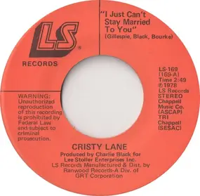 Cristy Lane - I Just Can't Stay Married To You