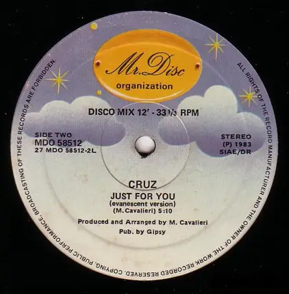 Cruz - Just For You