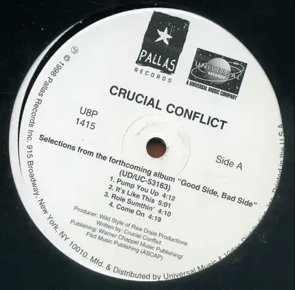 Crucial Conflict - Selections From The Forthcoming Album 'Good Side, Bad Side'