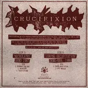 LP - Crucifixion - Necrolatry / Corpse Decapitation - black vinyl