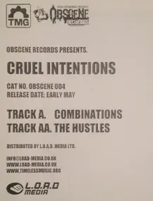 CRUEL INTENTIONZ - Combinations / The Hustles