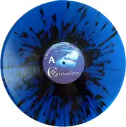 LP - Crusaders - Crusade To Nowhere - Blue Black Splatter Vinyl , Insert