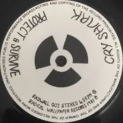 7inch Vinyl Single - Cry Shark - Protect & Survive