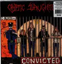 LP - Cryptic Slaughter - Convicted - Red White Cyan Blue Splatter Vinyl