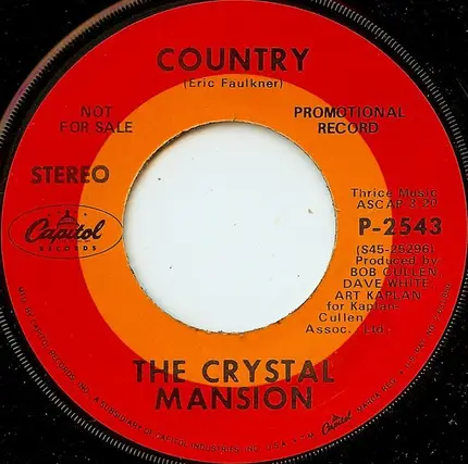 Crystal Mansion - Everything's In Love Today