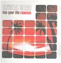 12inch Vinyl Single - Crystal Clear - Live Your Life Remixes
