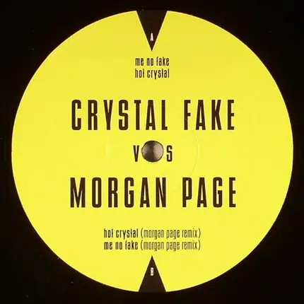 Crystal Fake vs. Morgan Page - Me No Fake