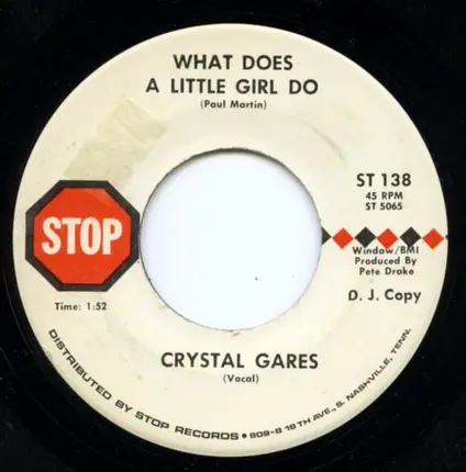 Crystal Gares - Daddy I Need A Mommy / What Does A Little Girl Do