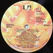 LP - Crystal Gayle - Crystal