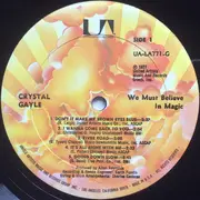 LP - Crystal Gayle - We Must Believe In Magic