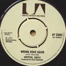 7inch Vinyl Single - Crystal Gayle - Wrong Road Again