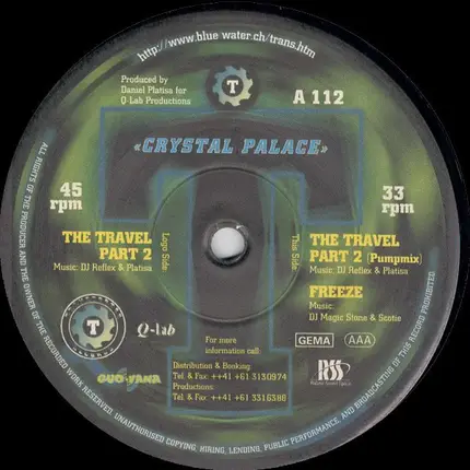 Crystal Palace - The Travel Part 2