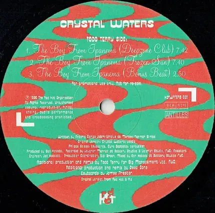 Crystal Waters - The Boy From Ipanema