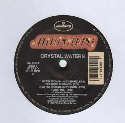 Crystal Waters - Gypsy Woman (She's Homeless)
