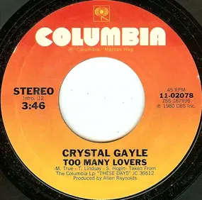 Crystal Gayle - Too Many Lovers