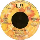 7inch Vinyl Single - Crystal Gayle - Talking In Your Sleep / Paintin' This Old Town Blue