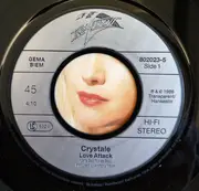7inch Vinyl Single - Crystale - Love Attack