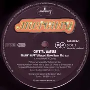 12inch Vinyl Single - Crystal Waters - Makin' Happy