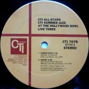 LP - CTI All-Stars - CTI Summer Jazz At The Hollywood Bowl Live Three