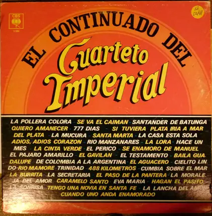 Cuarteto Imperial - El Continuado Del Cuarteto Imperial